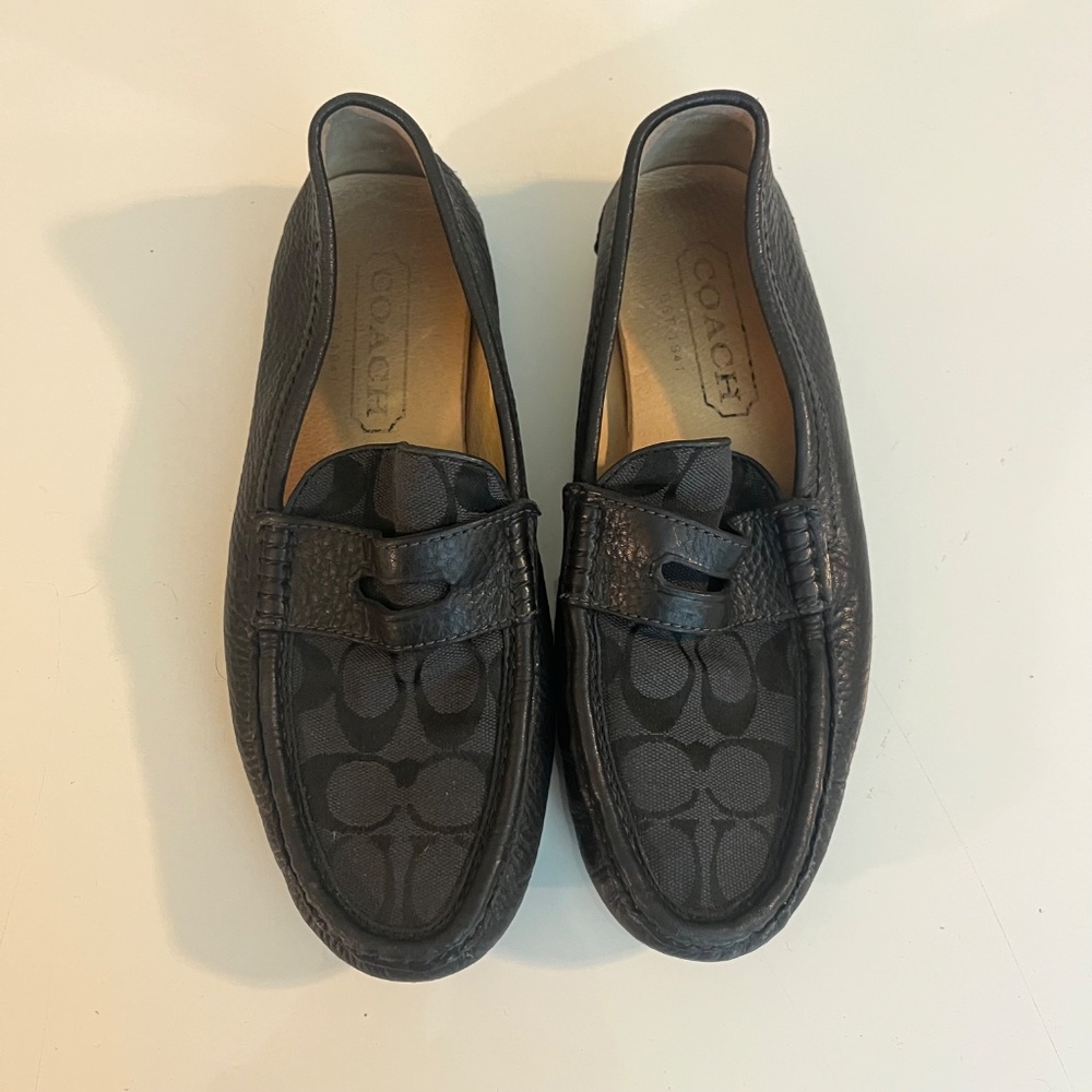 Coach Driving Shoes, Signature Jacquard - Picture 6 of 7